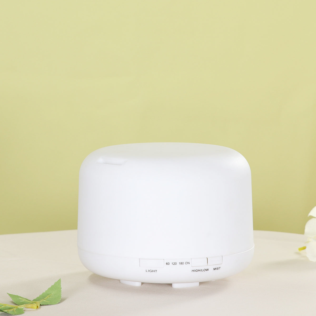 Unprinted Ultrasonic Humidifier 500ML Home Bedroom Air Purifier Colorful Gradient Aromatherapy Electromechanical Rice Cooker