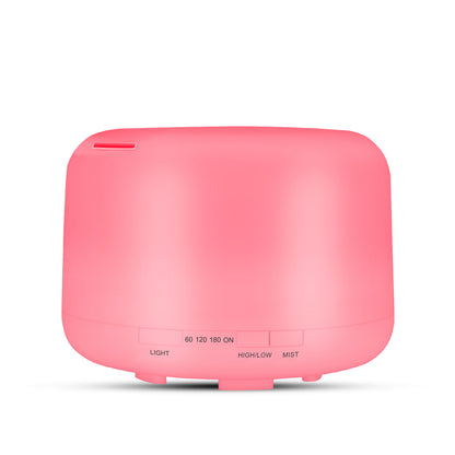 Unprinted Ultrasonic Humidifier 500ML Home Bedroom Air Purifier Colorful Gradient Aromatherapy Electromechanical Rice Cooker