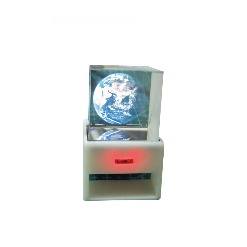 Weather Clock Projection Transparent Small TV