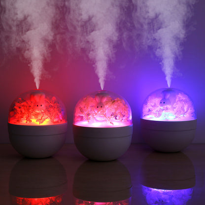 New Sweetheart Rabbit Humidifier Household USB Charging Mini Desktop Air Purifier Gift
