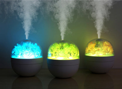New Sweetheart Rabbit Humidifier Household USB Charging Mini Desktop Air Purifier Gift