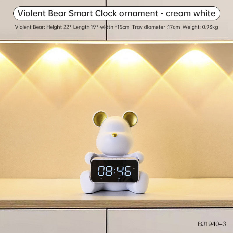 Porch ornaments home living room TV wine cooler decorations electronic clock housewarming gifts