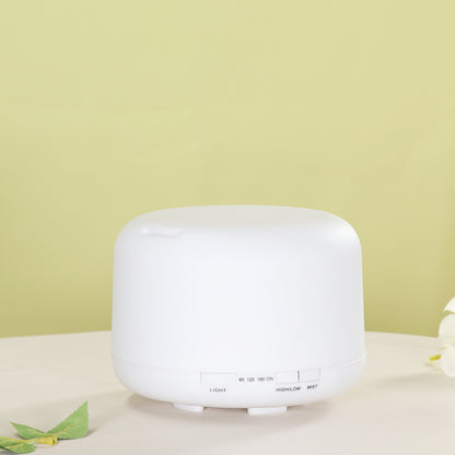 Unprinted Ultrasonic Humidifier 500ML Home Bedroom Air Purifier Colorful Gradient Aromatherapy Electromechanical Rice Cooker