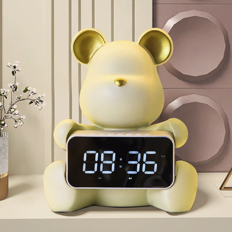 Porch ornaments home living room TV wine cooler decorations electronic clock housewarming gifts