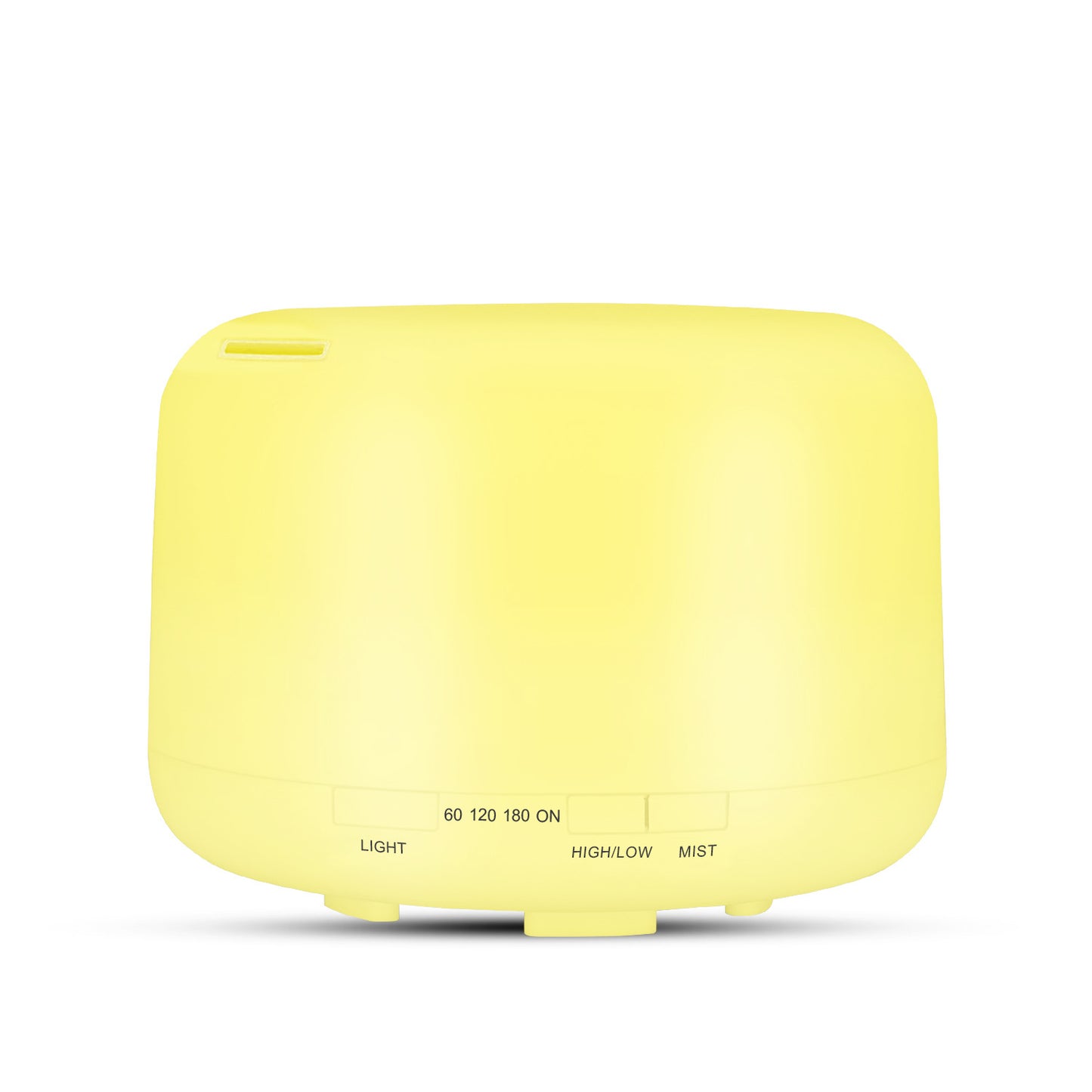 Unprinted Ultrasonic Humidifier 500ML Home Bedroom Air Purifier Colorful Gradient Aromatherapy Electromechanical Rice Cooker